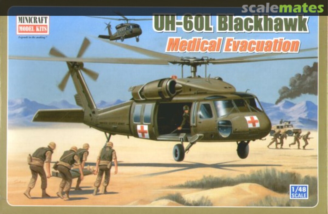 Boxart UH-60L Blackhawk 11644 Minicraft Model Kits