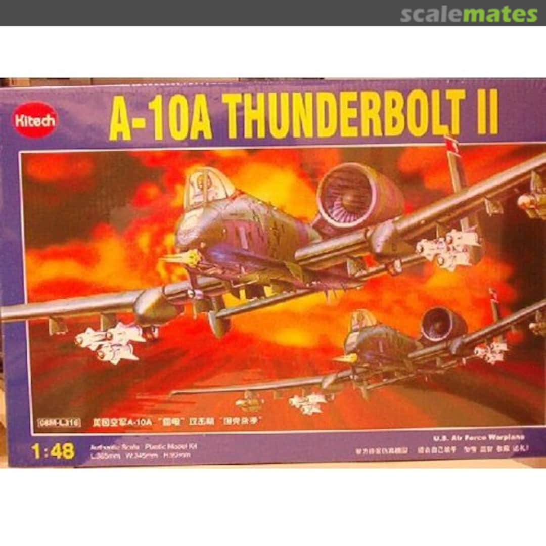 Boxart A-10A Thunderbolt II 08M-L316 Kitech