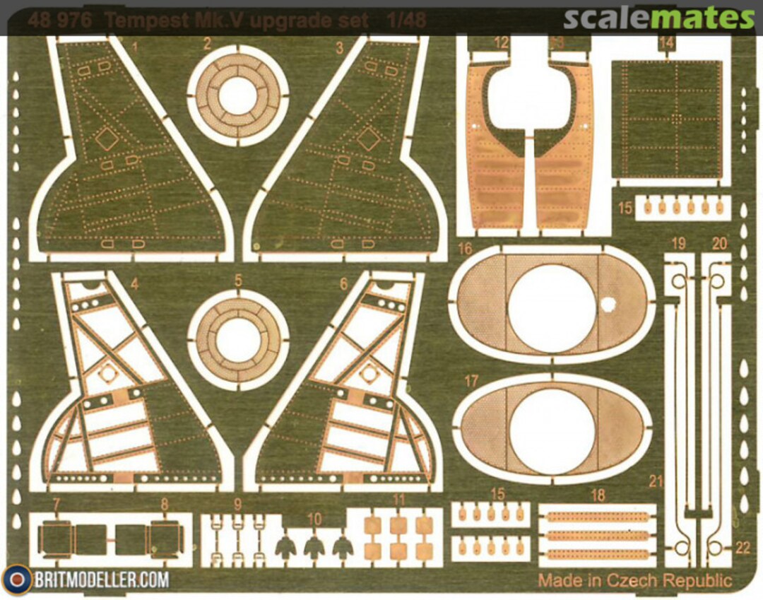 Boxart Tempest Mk.V upgrade set 48976 Eduard