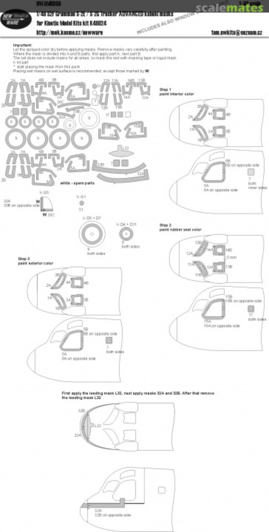 Boxart Grumman S-2E/S-2G Tracker ADVANCED NWAM068 New Ware