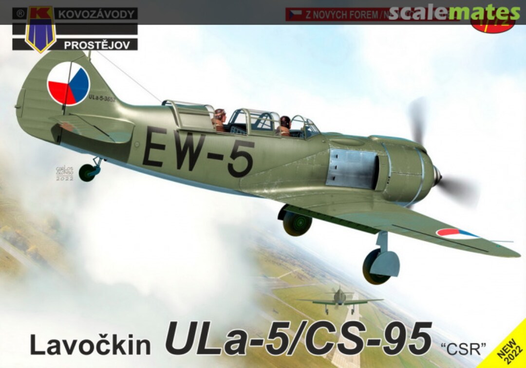 Boxart Lavochkin La-5/CS-95 'CzAF' KPM0361 Kovozávody Prostějov