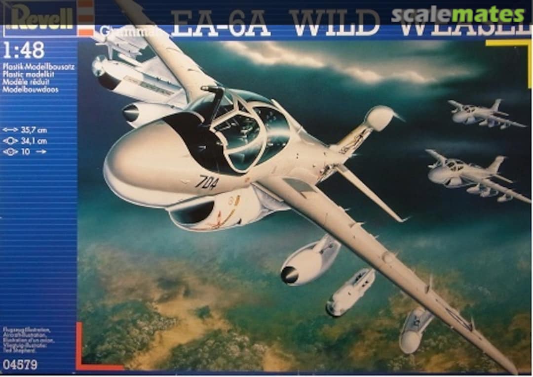 Boxart Grumman EA-6A WILD WEASEL 04579 Revell