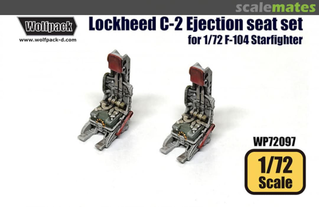 Boxart Lockheed C-2 Ejection seat set WP72097 Wolfpack