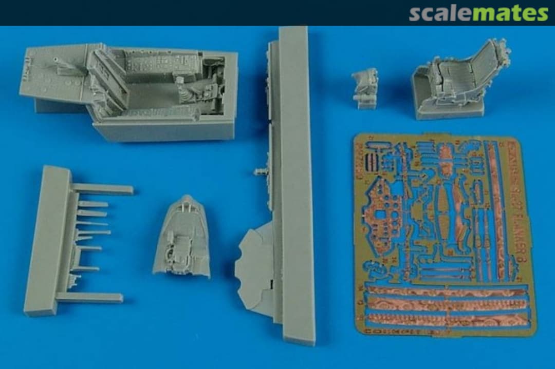 Boxart Su-27 Flanker B/J-11B cockpit set 7280 Aires