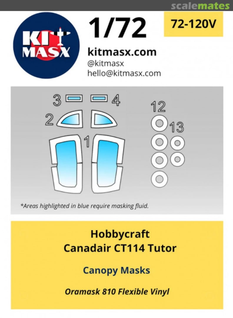 Boxart Canadair CT114 Tutor 72-120V Kit Masx