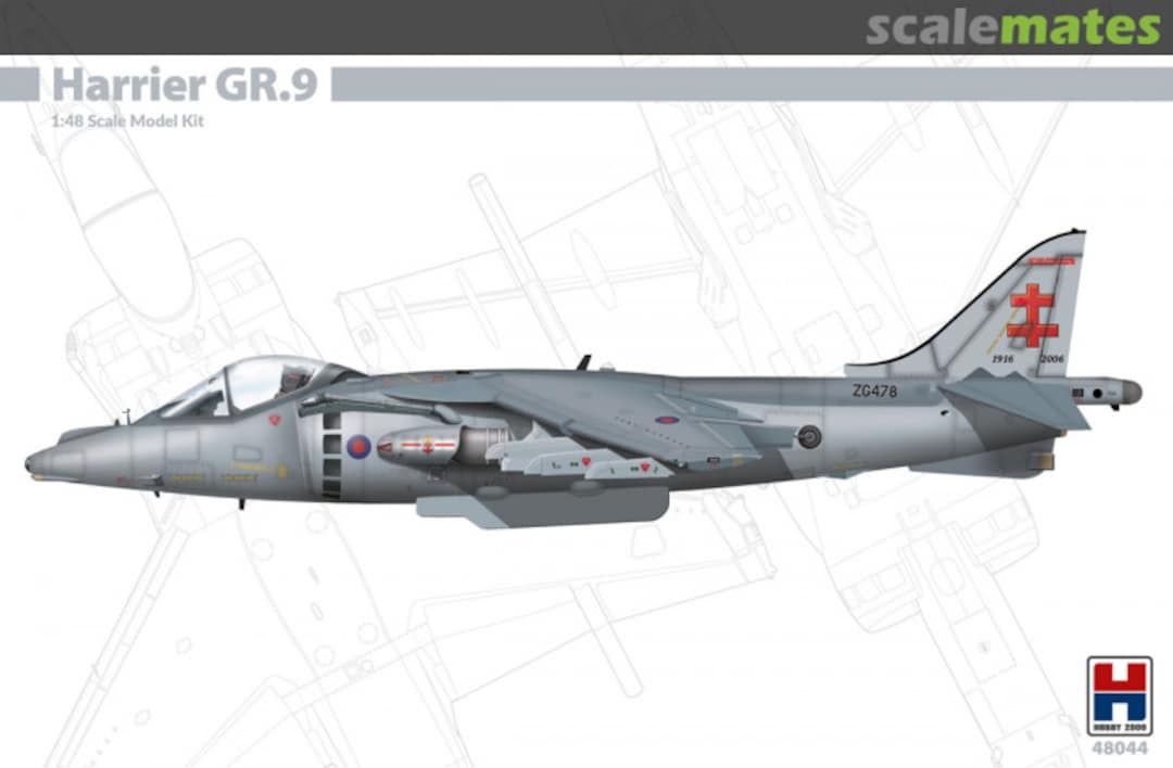 Boxart Harrier GR.9 48044 Hobby 2000