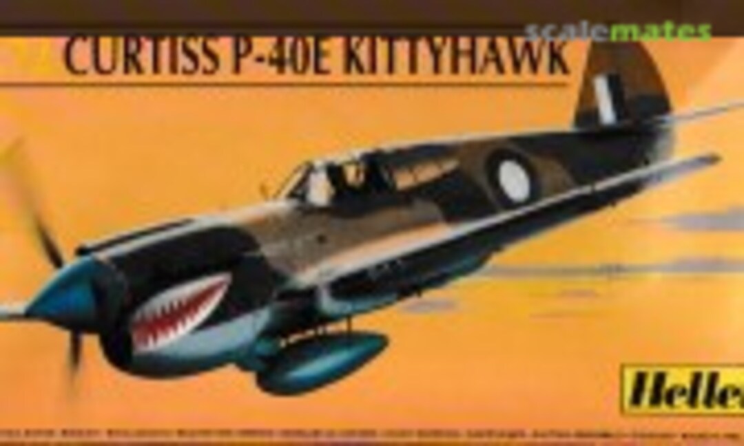 1:72 Curtiss P-40E Kittyhawk (Heller 80266)