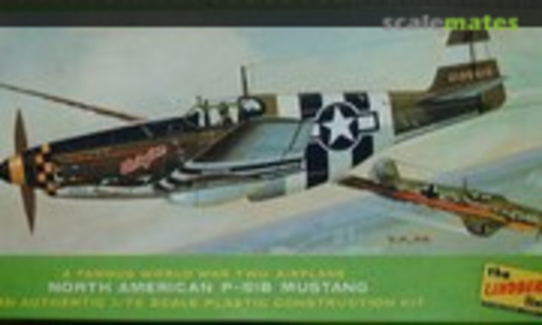 1:72 North American P-51B Mustang (Lindberg 482-60)