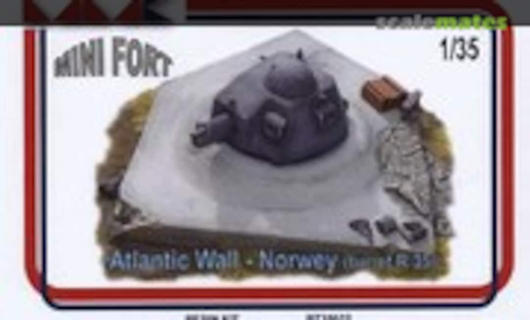 1:35 Mini Fort Atlantic Wall - Norway (turret R35) (MMK RZ35022)