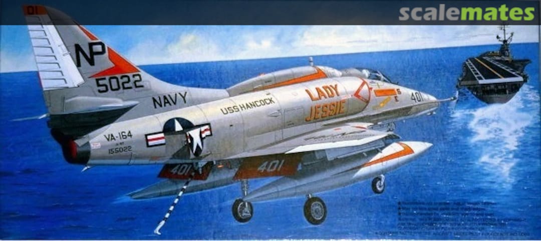 Boxart A-4E/F Skyhawk "Lady Jessie" 72014 Fujimi