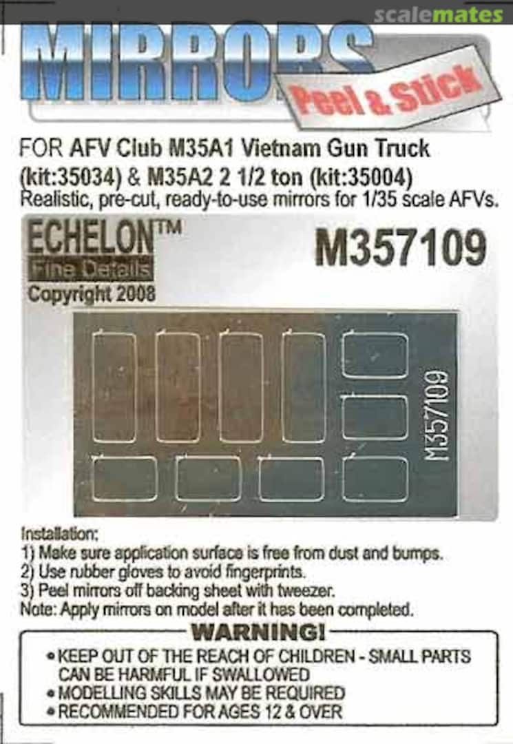 Boxart M35A1 Vietnam Gun Truck & M35A2 2 1/2 Ton M357109 Echelon Fine Details