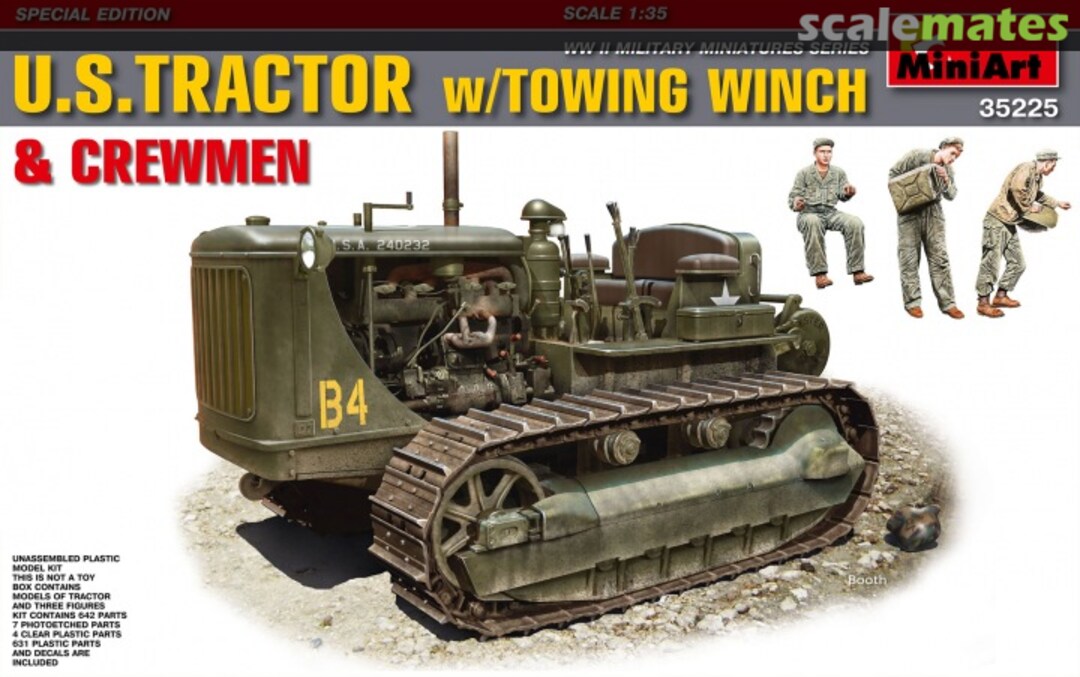 Boxart U.S. Tractor 35225 MiniArt