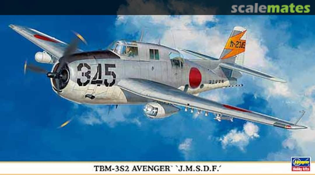 Boxart TBM-3S2 Avenger 'J.M.S.D.F.' 00984 Hasegawa