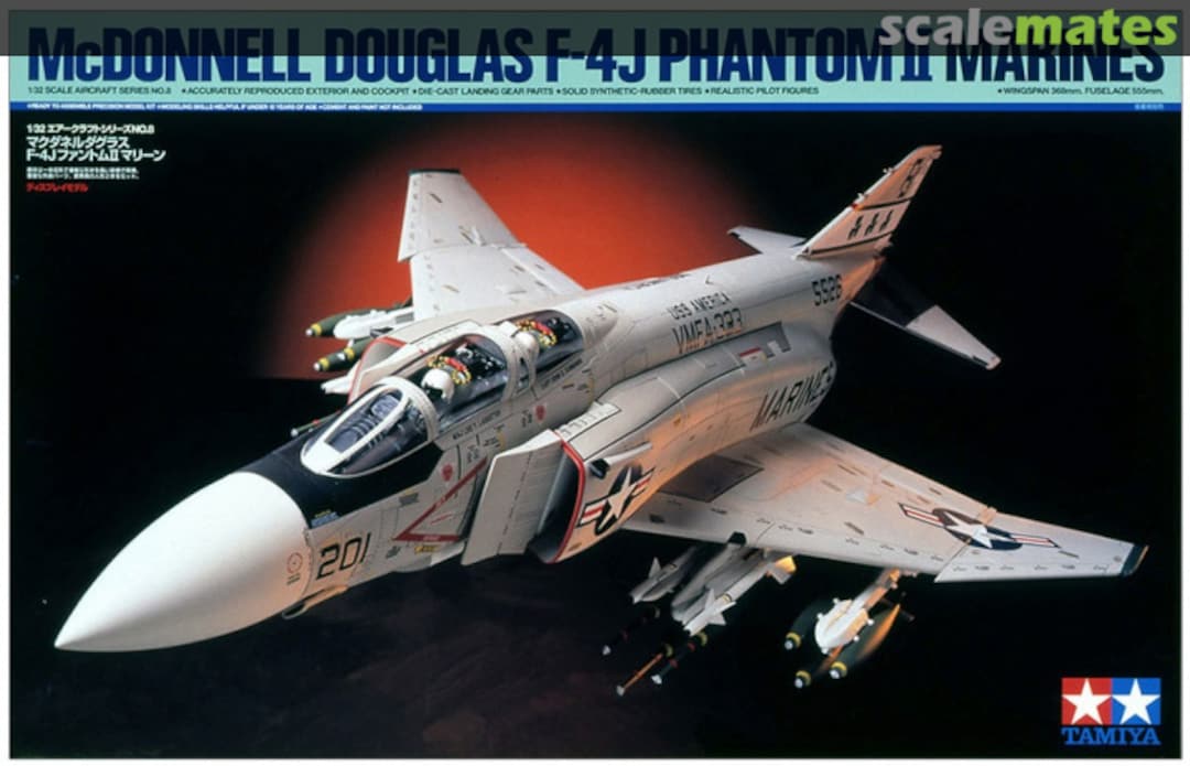 Boxart McDonnell Douglas F-4J Phantom II 60308 Tamiya