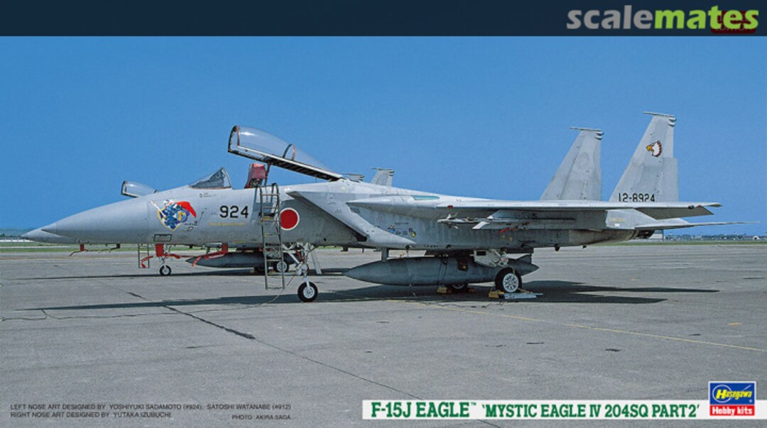 Boxart F-15J Eagle `Mystic Eagle IV 204SQ Part 2´ 02301 Hasegawa