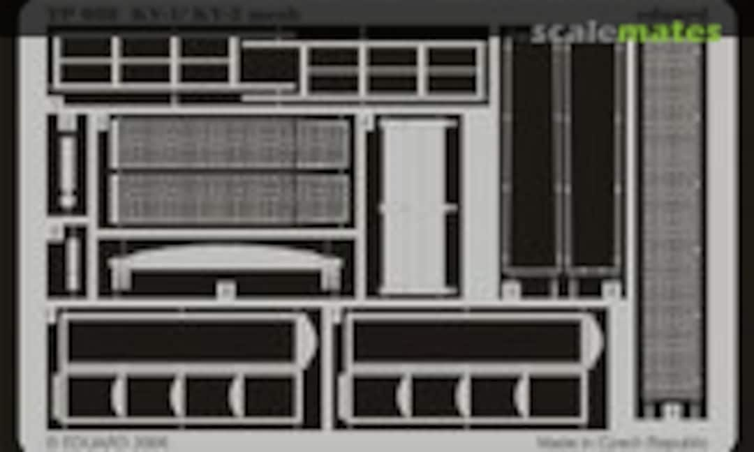 1:35 KV-1/KV-2 mesh early (Eduard TP088)