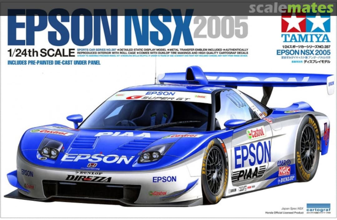 Boxart Epson NSX 2005 24287 Tamiya