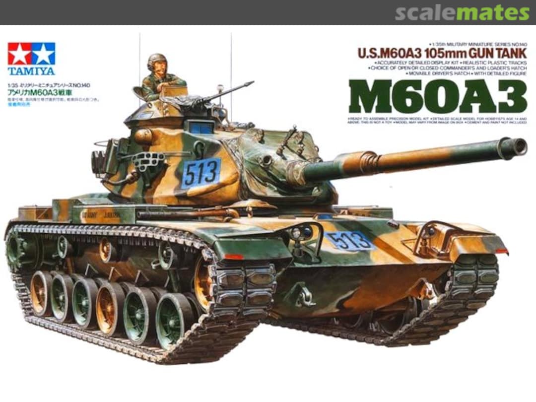 Boxart M60A3 35140 Tamiya