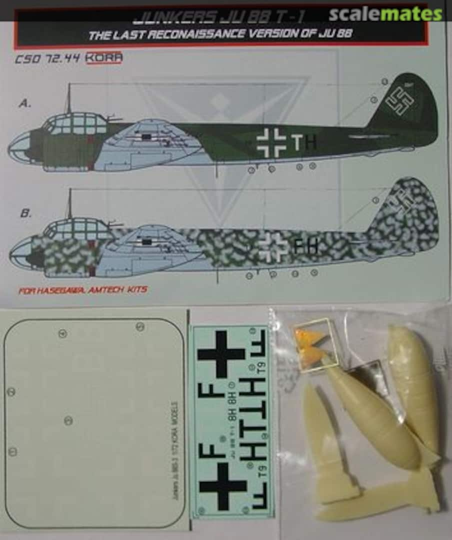 Boxart Junkers Ju 88 T-1 CSD7244 Kora Models