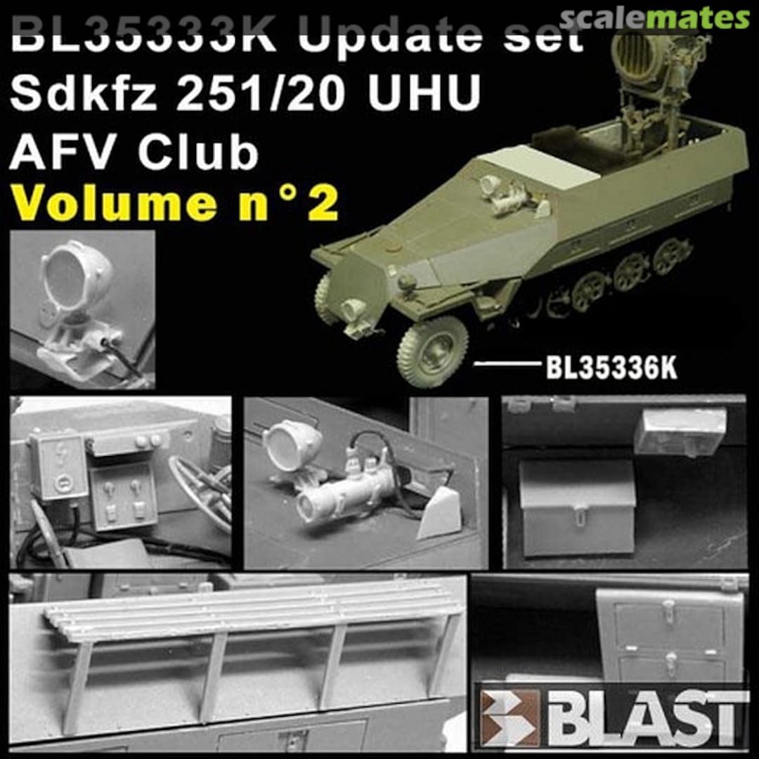 Boxart Sd.Kfz. 251/20 UHU update set Vol 2 BL35333K Blast Models