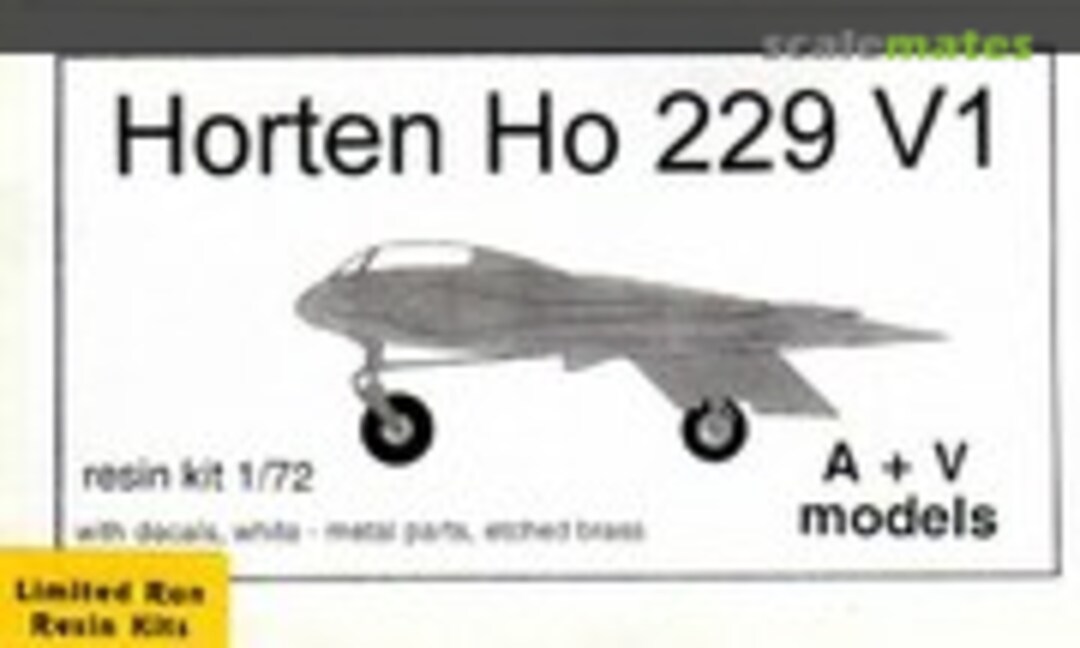 1:72 Horten Ho 229 V1 (A+V Models AV061)