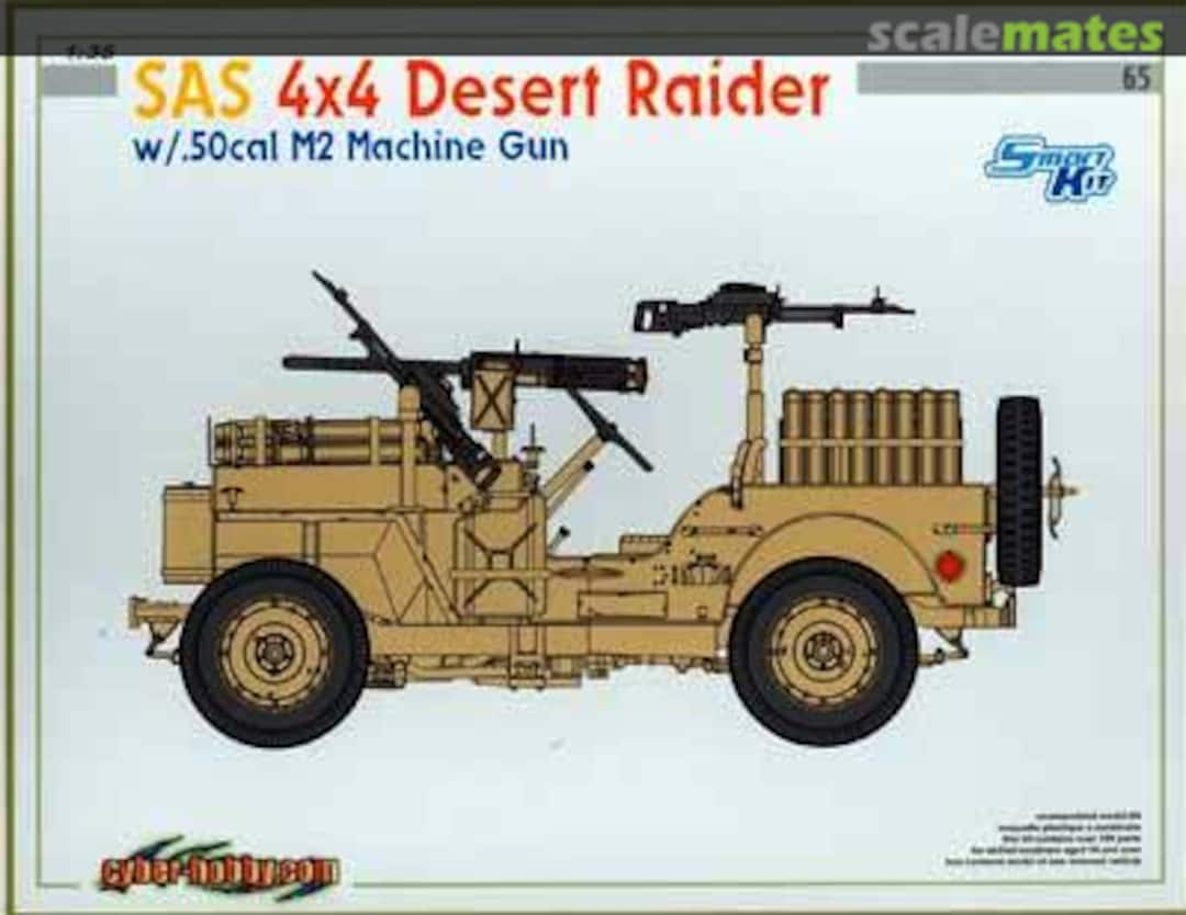 Boxart SAS 4x4 Desert Raider 6681 Cyber Hobby