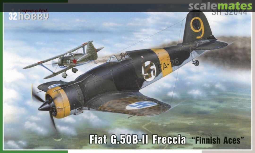 Boxart Fiat G.50-II Freccia SH32044 Special Hobby