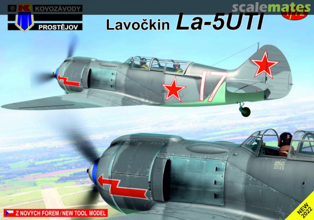 Boxart Lavochkin La-5UTI 'Soviet AF' KPM0362 Kovozávody Prostějov