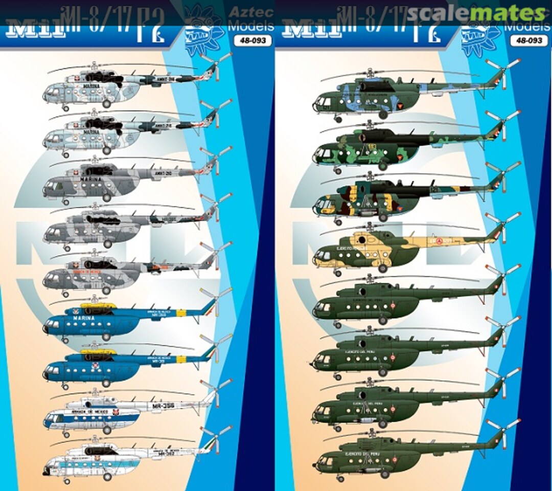 Boxart Mi-8/17 Part 2 48-093 Aztec Models