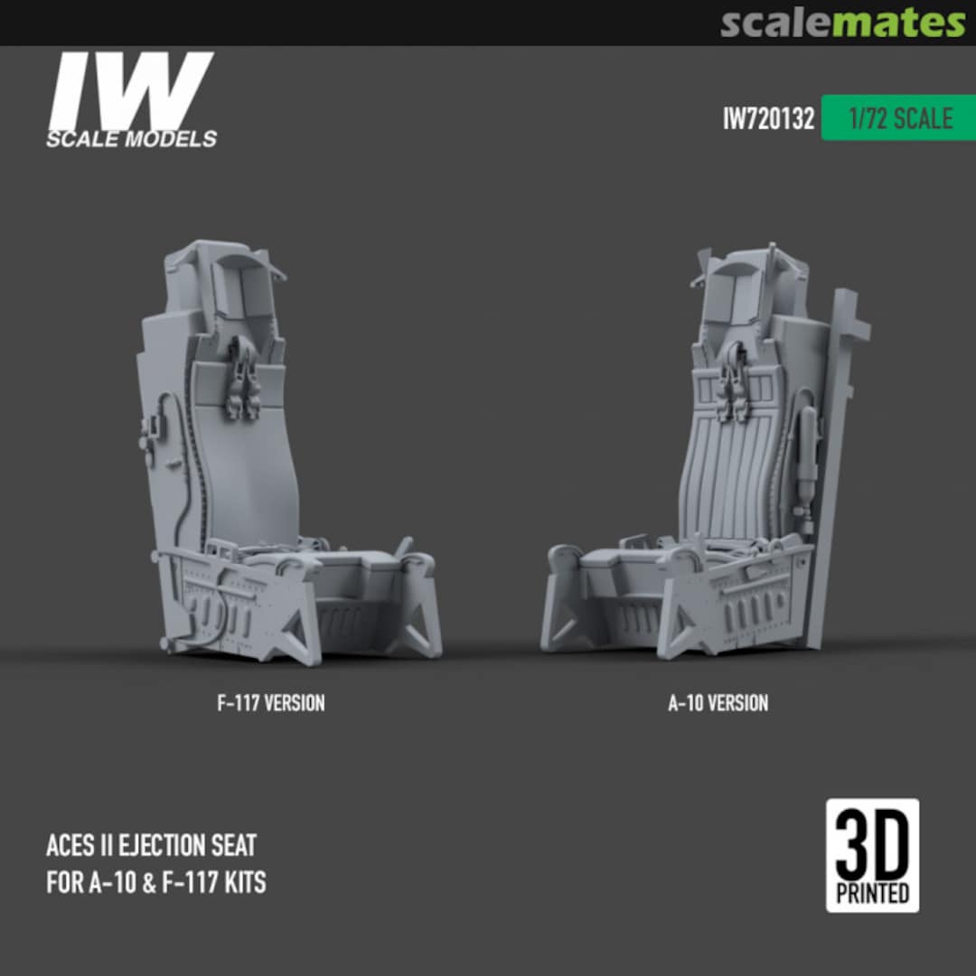 Boxart F-117 & A-10 ACES II Ejection Seat IW720132 IW Scale Models