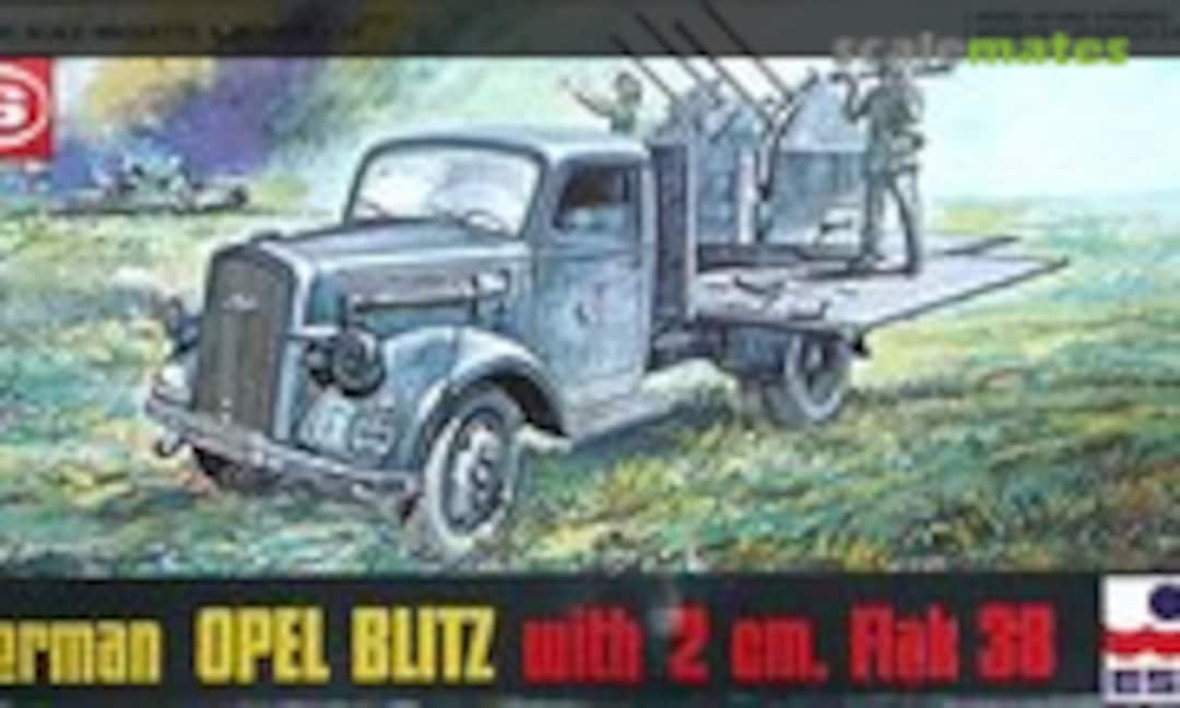 1:72 German Opel Blitz with 2 cm. Flak 38 (Soldat 8052)