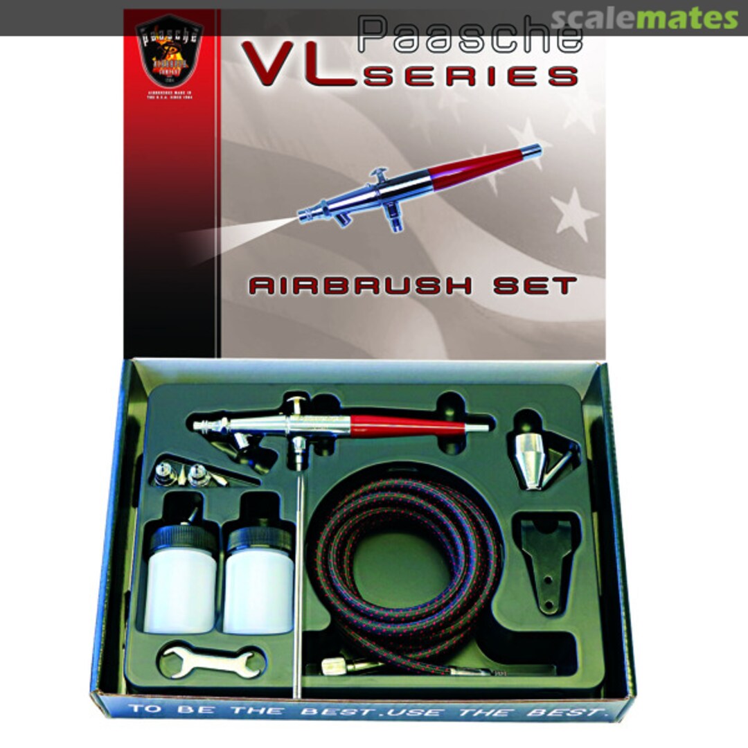 Boxart VL Airbrush Set w/ All Three Heads VL-SET Paasche