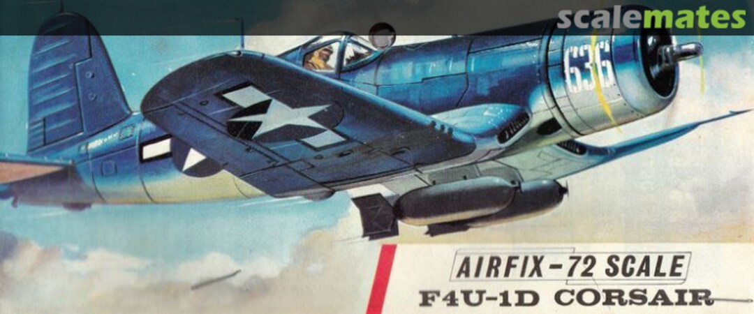 Boxart F4U-1D Corsair 115 Airfix