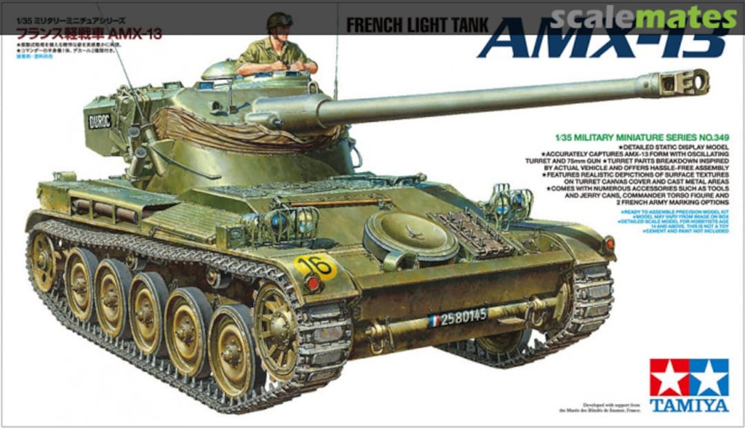 Boxart AMX-13 35349 Tamiya