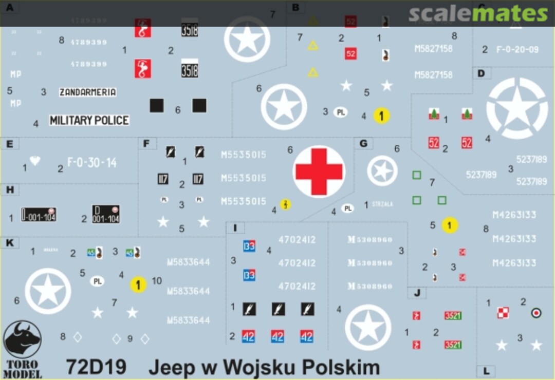 Boxart Willys Jeep 72D19 ToRo Model