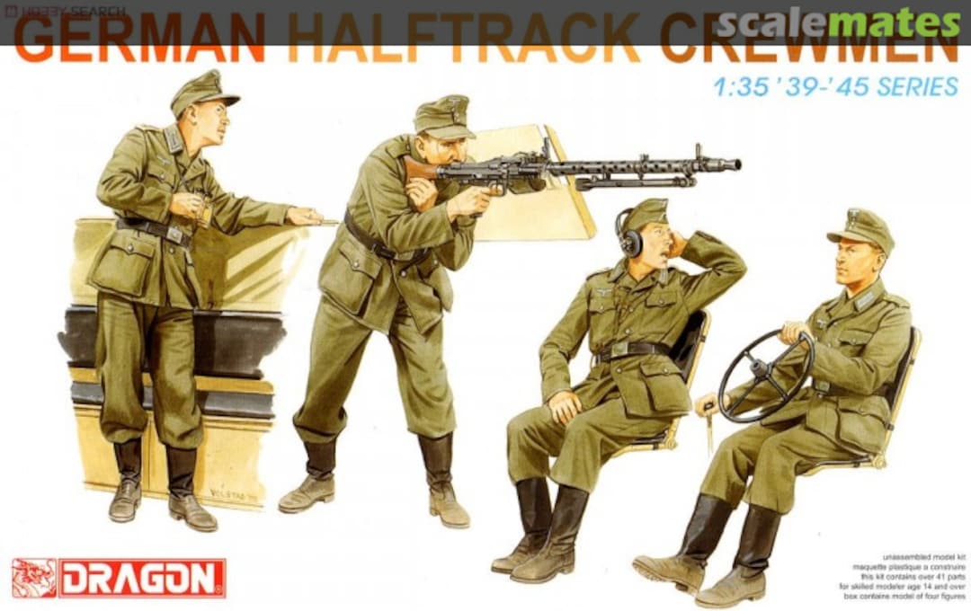 Boxart Halftrack Crewmen 6193 Dragon