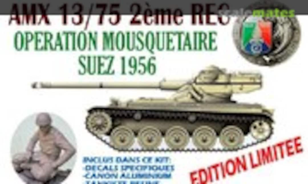 1:35 AMX-13/75 CAMPAGNE DE SUEZ 1956 - EDITION SPECIALE (Takom 2063 S)