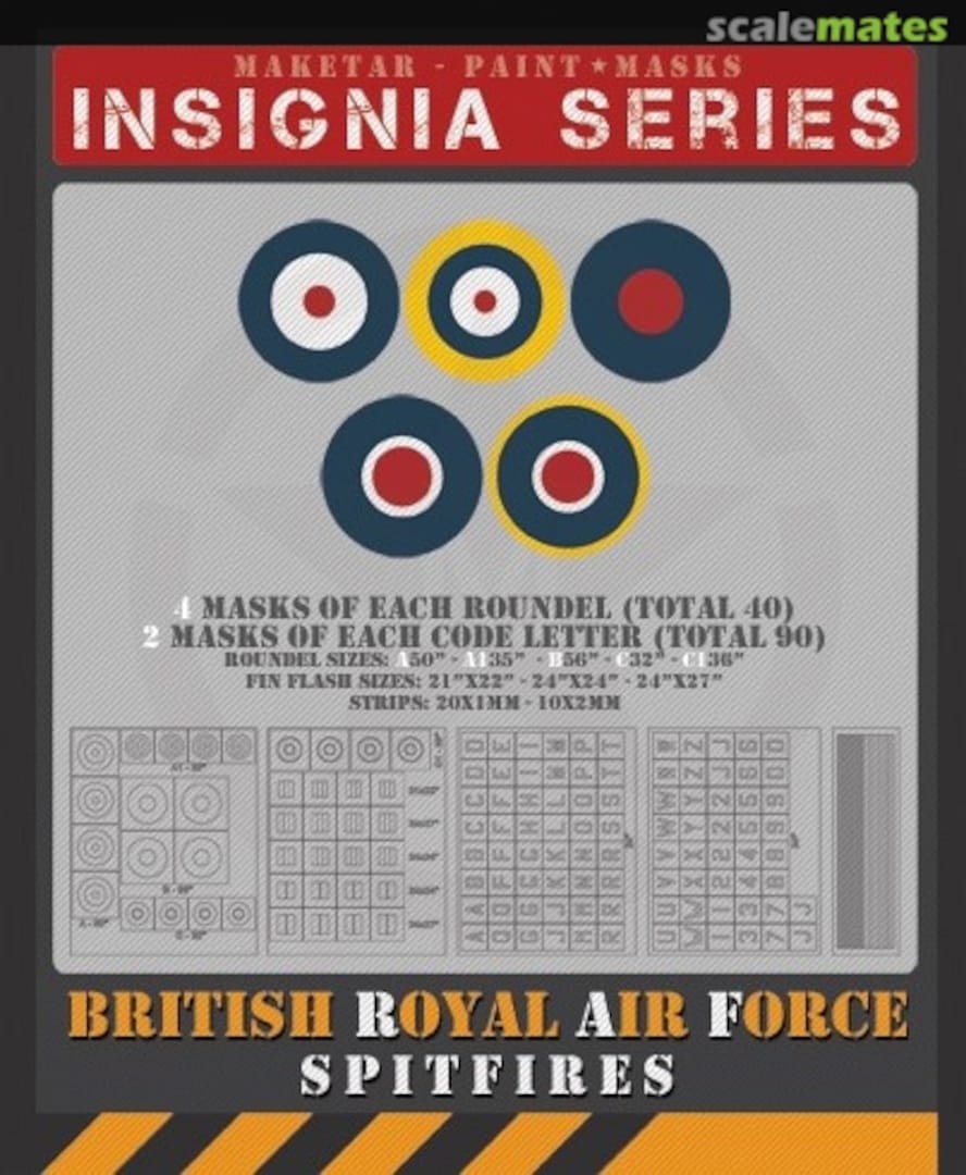 Boxart RAF Supermarine Spitfires MM24001K Maketar