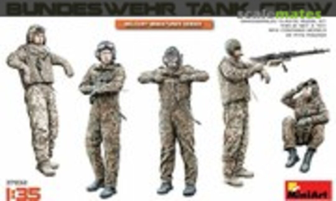 1:35 Bundeswehr Tank Crew (MiniArt 37032)