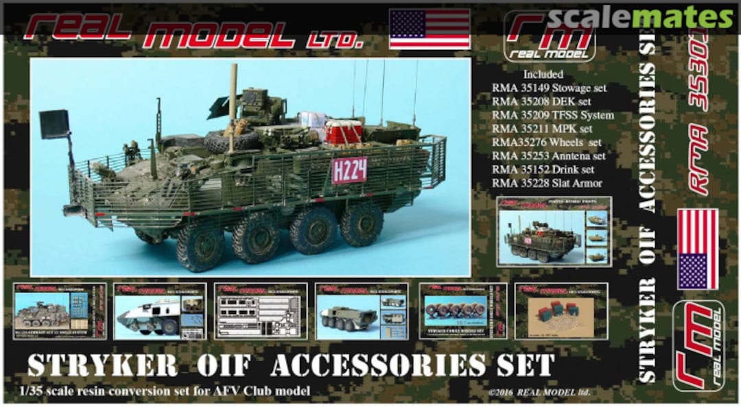 Boxart STRYKER OIF Accessories Set RM35301 Real Model