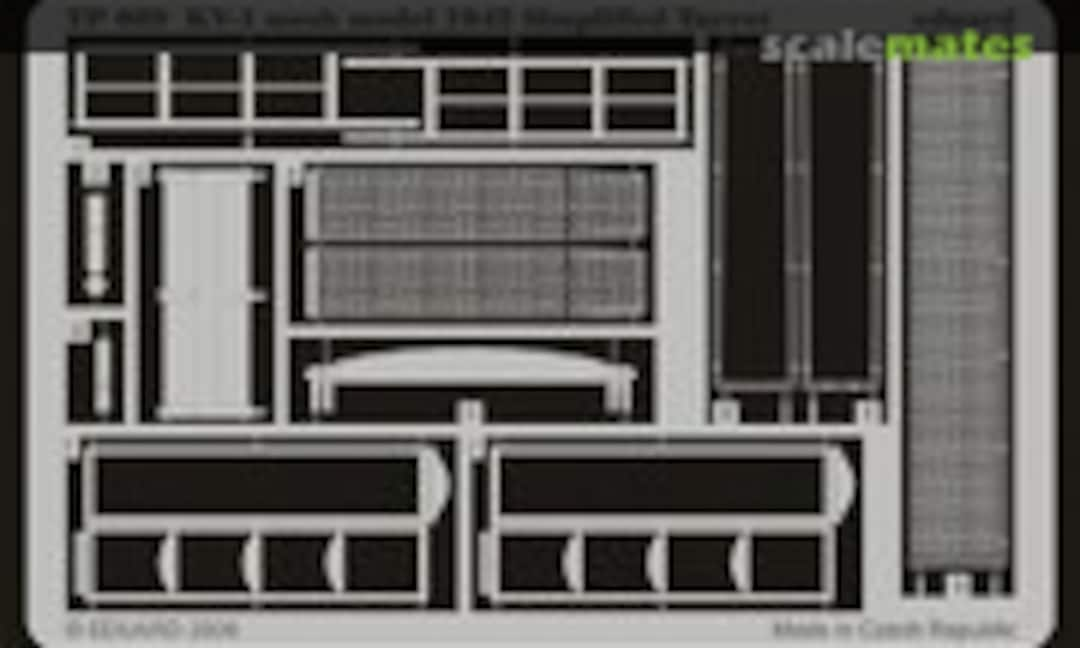 1:35 KV-1 mesh Simplified turret (Eduard TP089)