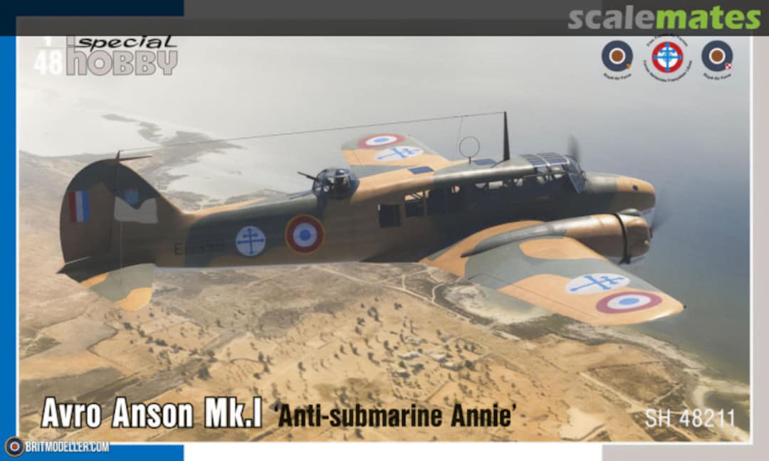 Boxart Avro Anson Mk. I SH48211 Special Hobby