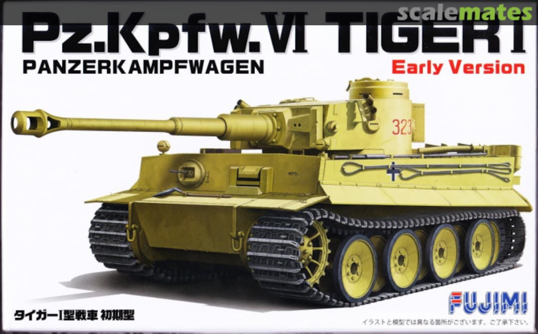 Boxart Pz.Kpfw.VI Tiger I 72234 Fujimi