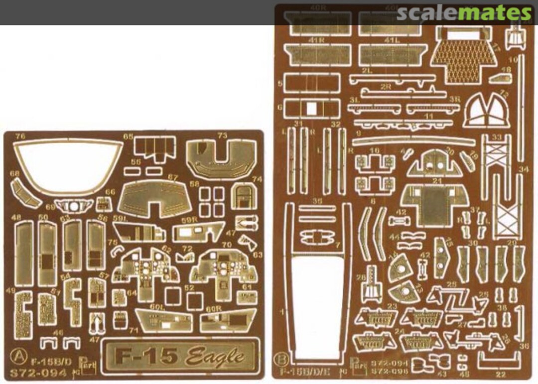 Boxart F-15 B/D S72-094 Part