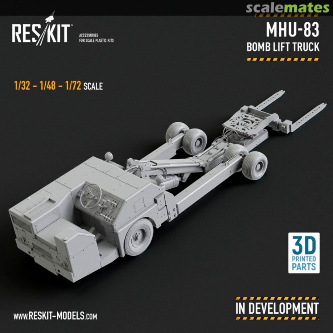 Boxart MHU-83 Bomb Lift Truck TBA ResKit