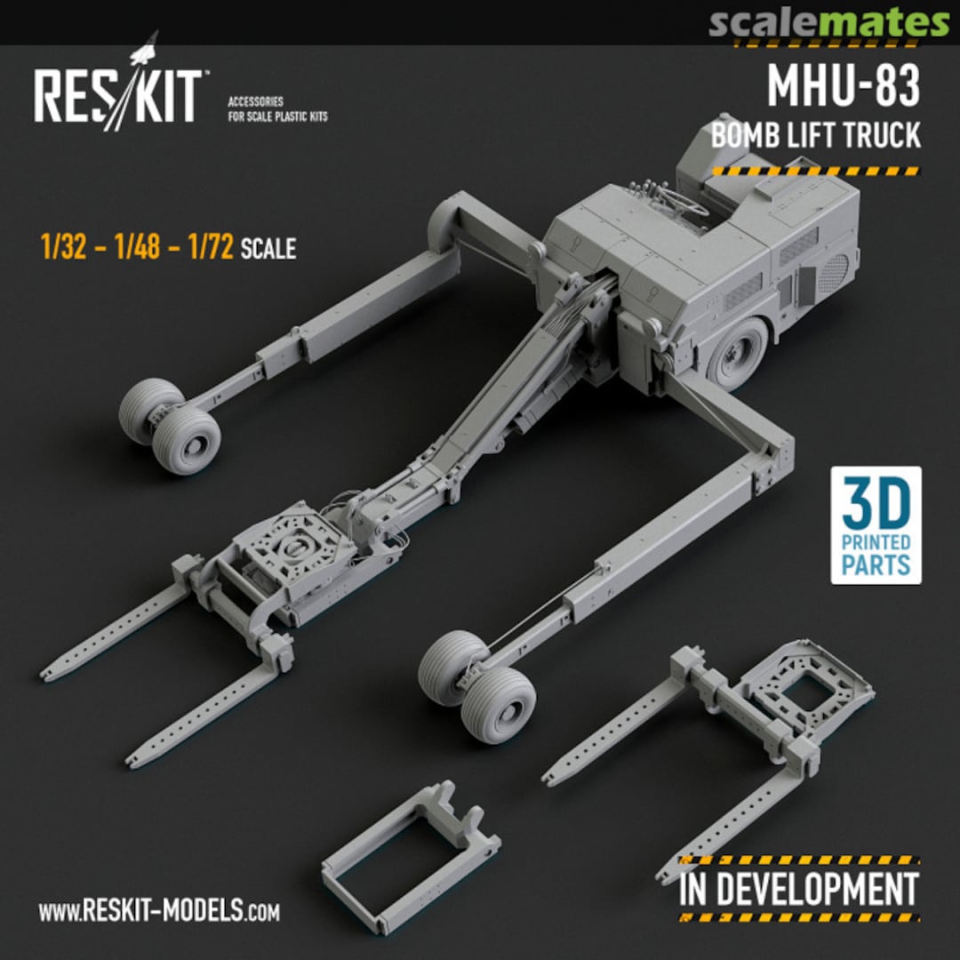 Contents MHU-83 Bomb Lift Truck TBA ResKit