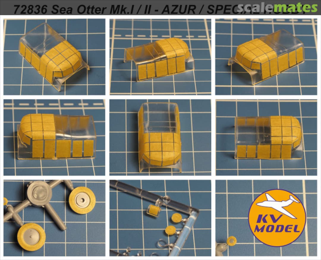 Contents Supermarine Sea Otter Mk.I / Mk.II 72836 KV Models