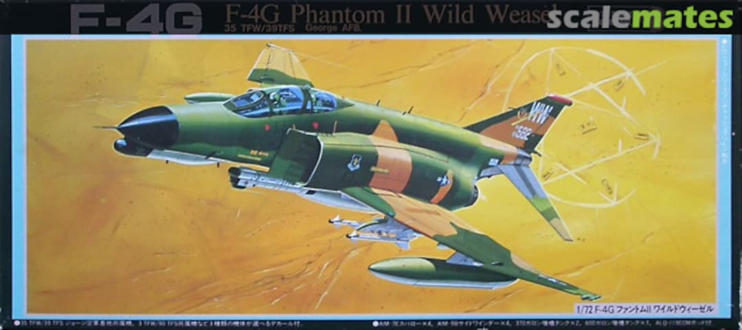 Boxart F-4G Phantom II Wild Weasel 7A-G6 Fujimi