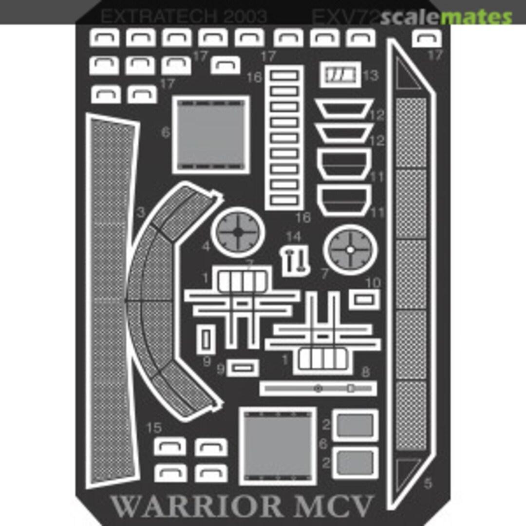 Boxart Warrior MCV EXV 72058 Extratech