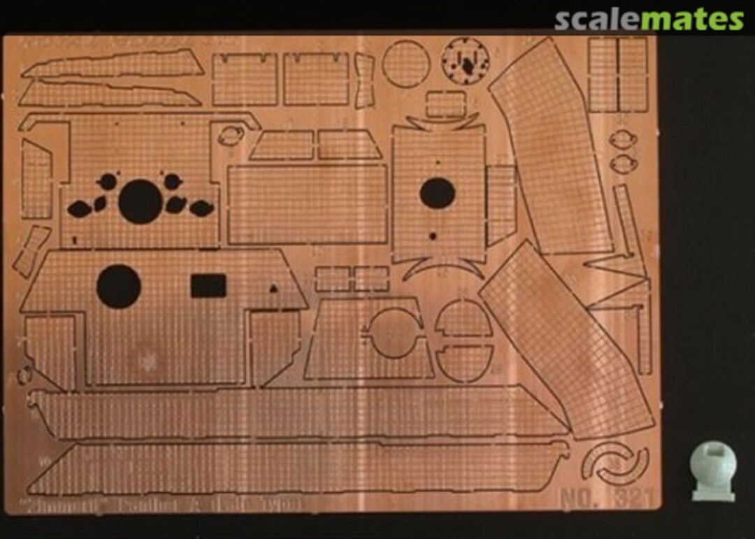 Boxart Panther Ausf. A late Zimmerit ~Dragon~ 321 Royal Model